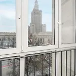 Lumina Opposite The Palace Of Culture And Science * Varsó